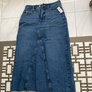 Old navy jean skirt new size 2